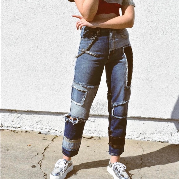 LF Denim - Carmar Los Angeles patch boyfriend jean